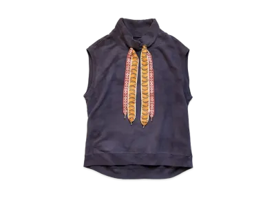 KAPITAL BACK HAIR MLAXY COOK NECK VEST (NEPAL TIGER) "Nonscon"