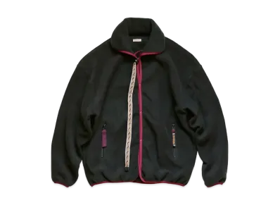 KAPITAL REVERSE FLEECE CELTIC ANOLAK "Black"