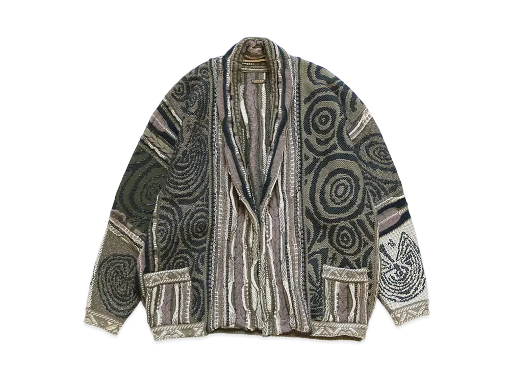 KAPITAL 7G MEZ GORDY CARDIGAN "Beige"