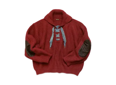 KAPITAL 5G WOOL COUSCOUS SWEATER "Red"