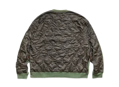 KAPITAL BACK HAIR BEVERAK BIG SWEAT "Khaki"