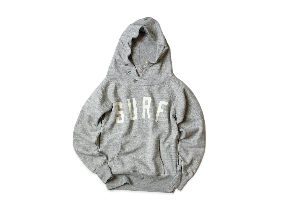 KAPITAL TOP BACK HAIR SURF SWEAT "Gray"