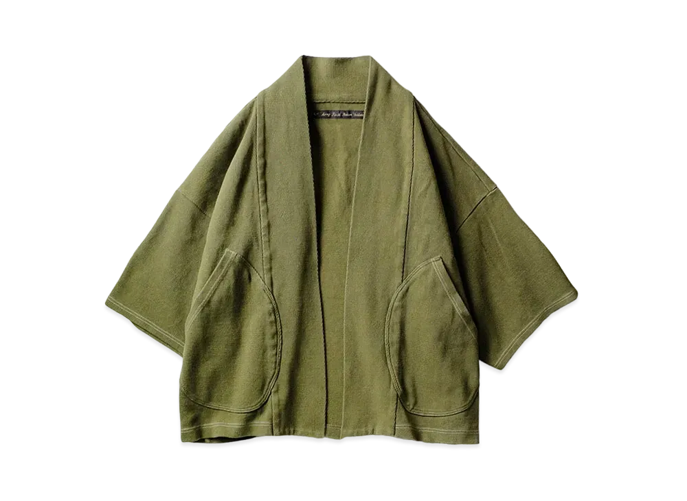 KAPITAL HEAVY WAFFLE BAHA WORK CLOTHES "Khaki"