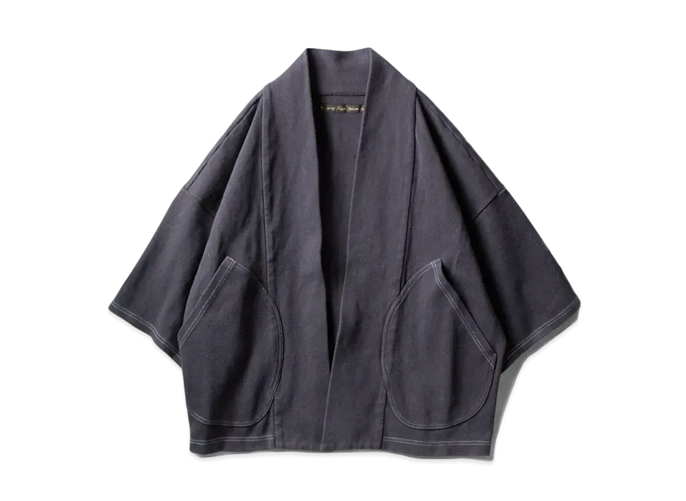 KAPITAL HEAVY WAFFLE BAHA WORK CLOTHES "Navy"