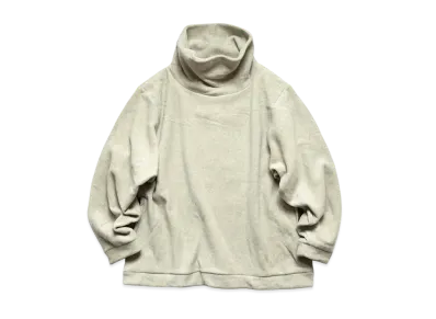 KAPITAL REVERSE FLEECE BIG HY NECK SWEAT "Quinity"