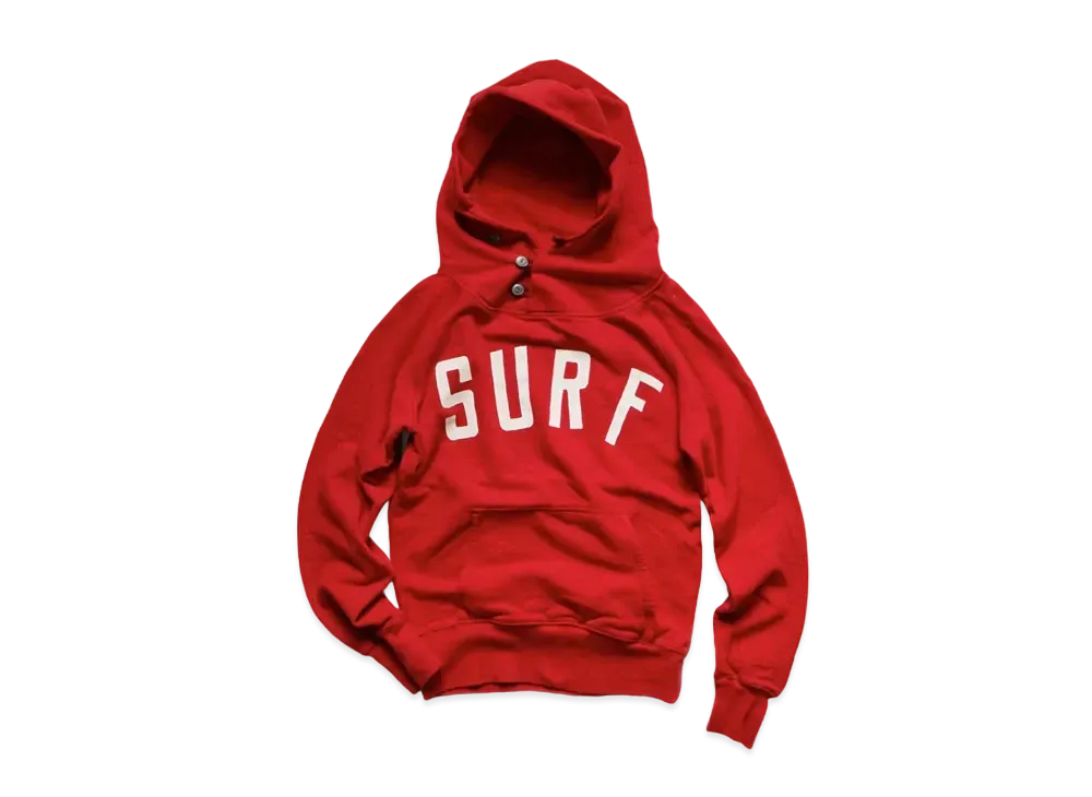 KAPITAL 12 / REGULAR BACK HAIR SURF FOOD BLOUSON "Red"