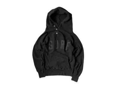 KAPITAL 12 / REGULAR BACK HAIR SURF FOOD BLOUSON "Black"