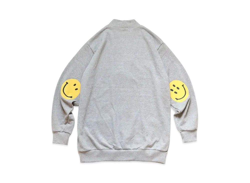 KAPITAL ECO BUY CARDIGAN (HAPPY PATCH PT) "Gray"
