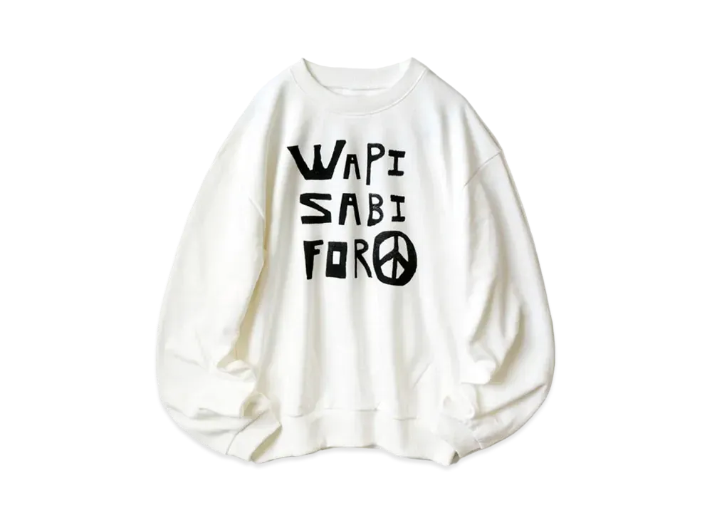 KAPITAL ECO BUY CLUE SWEAT (WAPASIBI FOR PIECE PT) "White"