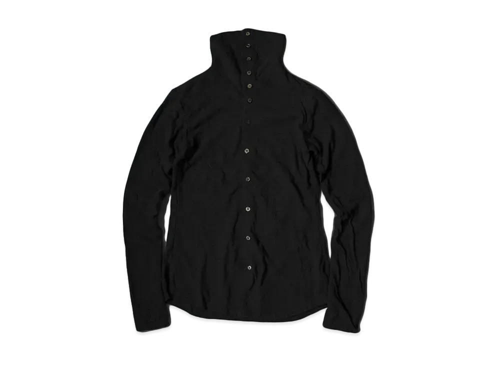 KAPITAL 18.5 / TENGU POST-DYED HEIT SHIRT "Black"