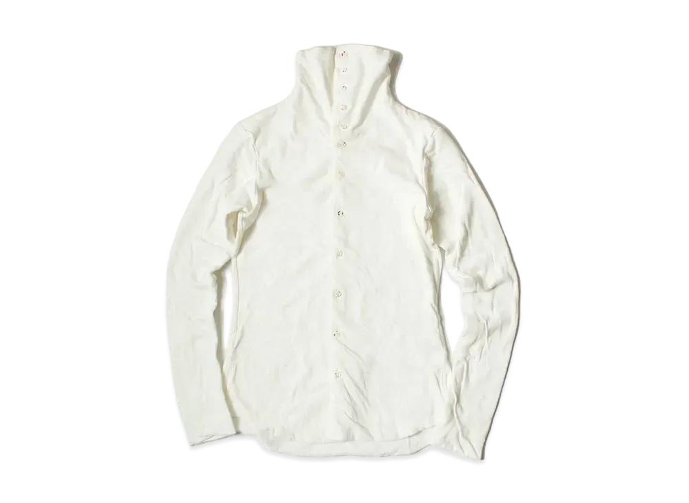 KAPITAL 18.5 / TENGU POST-DYED HEIT SHIRT "White"