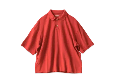 KAPITAL DRY DEER CHILD BOX POLO "Red"