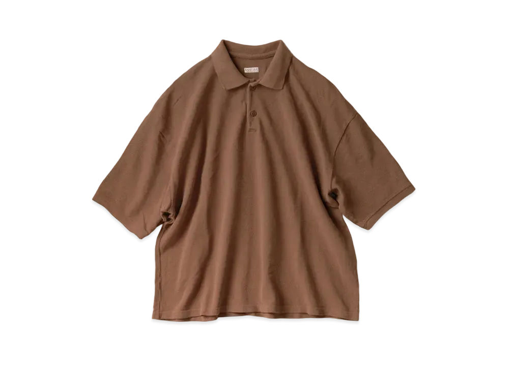 KAPITAL DRY DEER CHILD BOX POLO "Brown"