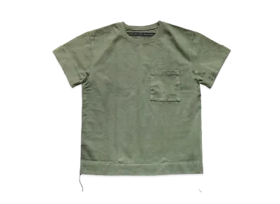KAPITAL 16 / DEBREEDING TENGU ARMY PACK POKE T "Khaki"