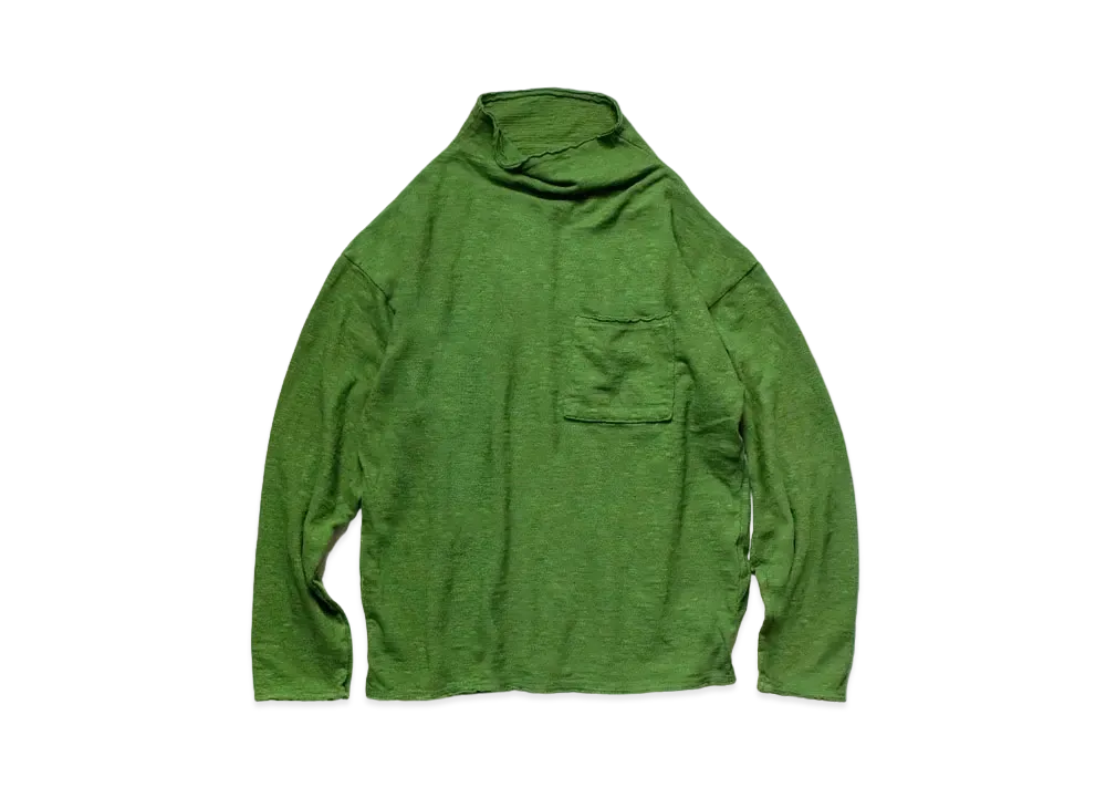 KAPITAL AMUSE KNIT SE-TO-DYE GANDIZERON T "Green"