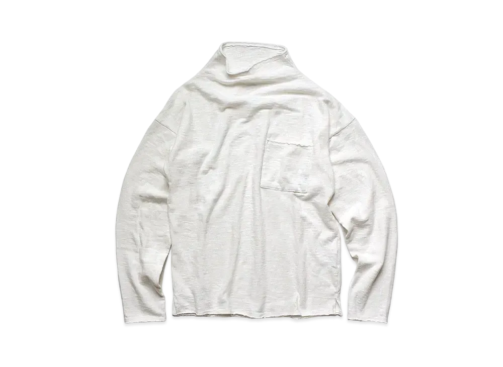 KAPITAL AMUSE KNIT SE-TO-DYE GANDIZERON T "White"