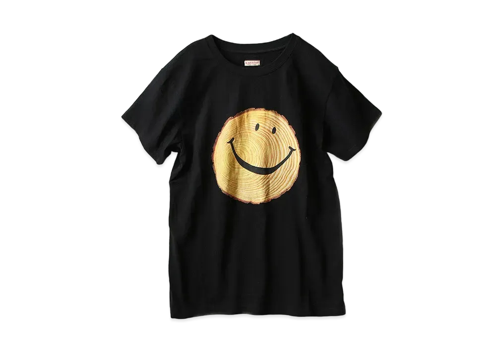 KAPITAL 20 / TENGU CREW T (HAPPY DISCOUNT) "Black" Black "