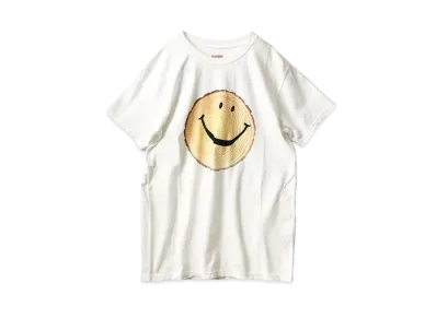 KAPITAL 20 / TENGU CREW T (HAPPY DISCOUNT) "Black" White"