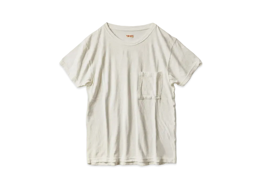 KAPITAL GAUZE TENGU ULTY DE-DUCE CREW POKE T "Ivory"
