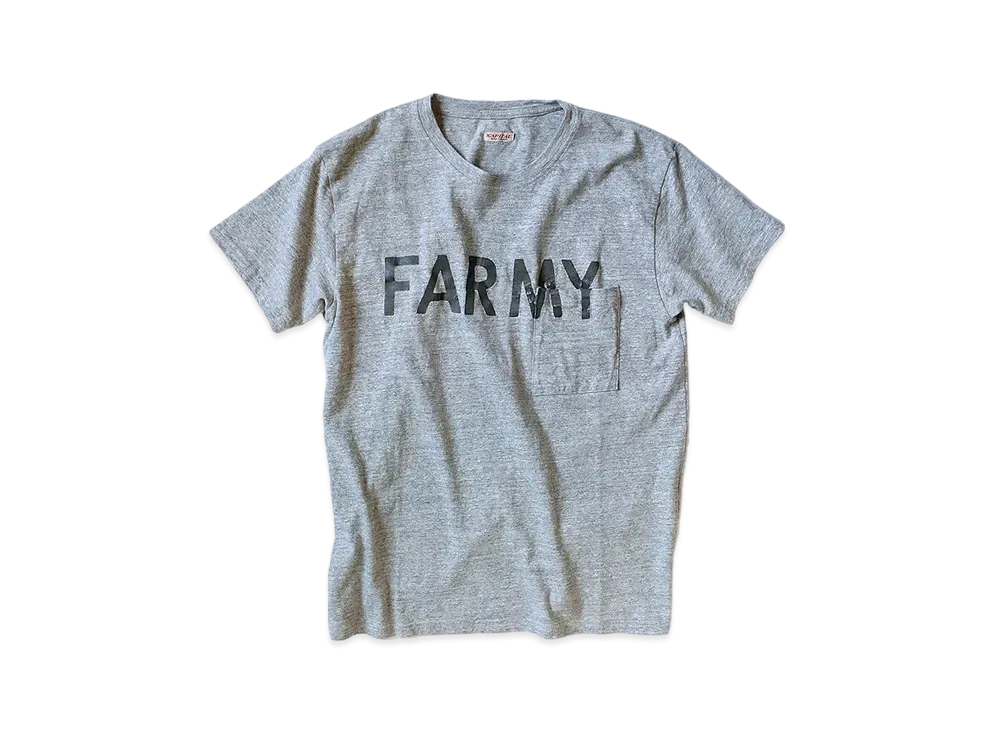 KAPITAL TOP TENGU CREW POKE T (ARMY) "Gray"