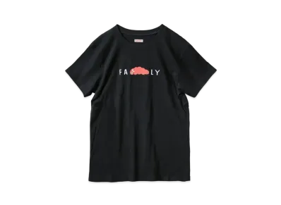 KAPITAL 20 / TENGU CREW T (FAMILY PT) "Black Red"