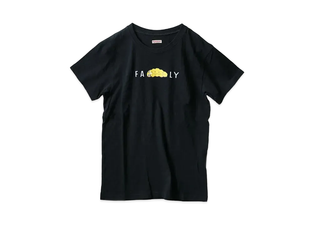 KAPITAL 20 / TENGU CREW T (FAMILY PT) "Black Yellow"