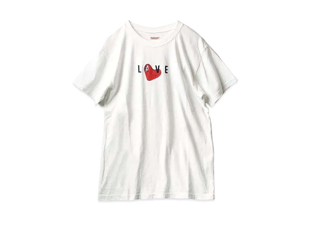KAPITAL 20 / TENGU CREW T (LOVE PT) "White Red