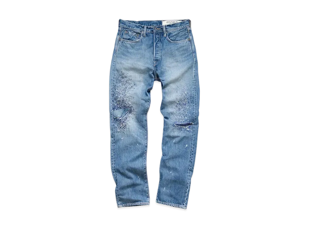 KAPITAL 14OZ DENIM 5P MONKEY CISCO "Indigo"
