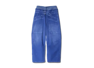KAPITAL LIPSTOP AVIATOR SUITCUT PANTS "Blue"