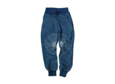KAPITAL IDG BACK HAIR SWEAT LIVE PANTS (BATHS) "Black" "Indigo"