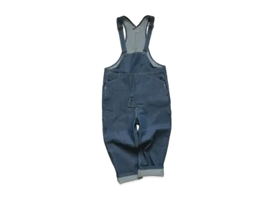 KAPITAL 11.5OZ DENIM WORKER OVERALL "Indigo"