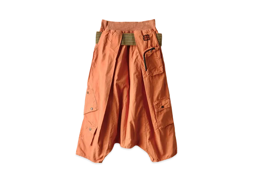 KAPITAL LIPSTOP SHIMOKITA ALPINE SARUEL PANTS "Orange"