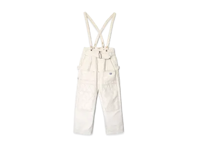 KAPITAL CANVAS SUITCUT LAMBER SALOPETTE "Quinity"