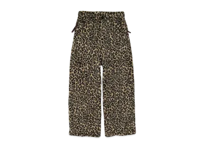 KAPITAL REPRECERO PATTERN FLEECE EASY STRAIGHT PANTS "Brown"