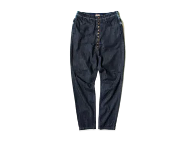 KAPITAL 11.5OZ DENIM PIERO PANTS "Indigo"
