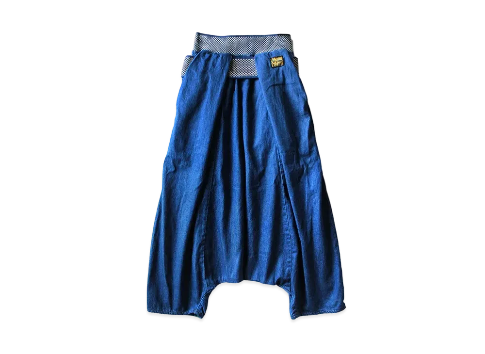 KAPITAL 8OZ DENIM SHIMOKITASARUEL PANTS "Indigo"