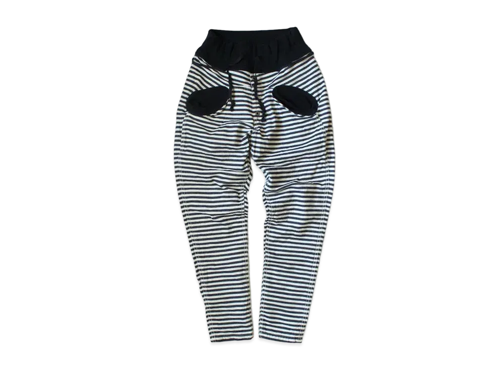 KAPITAL NAPOLI BORDER SARUERNOUBEL PANTS "Indigo"