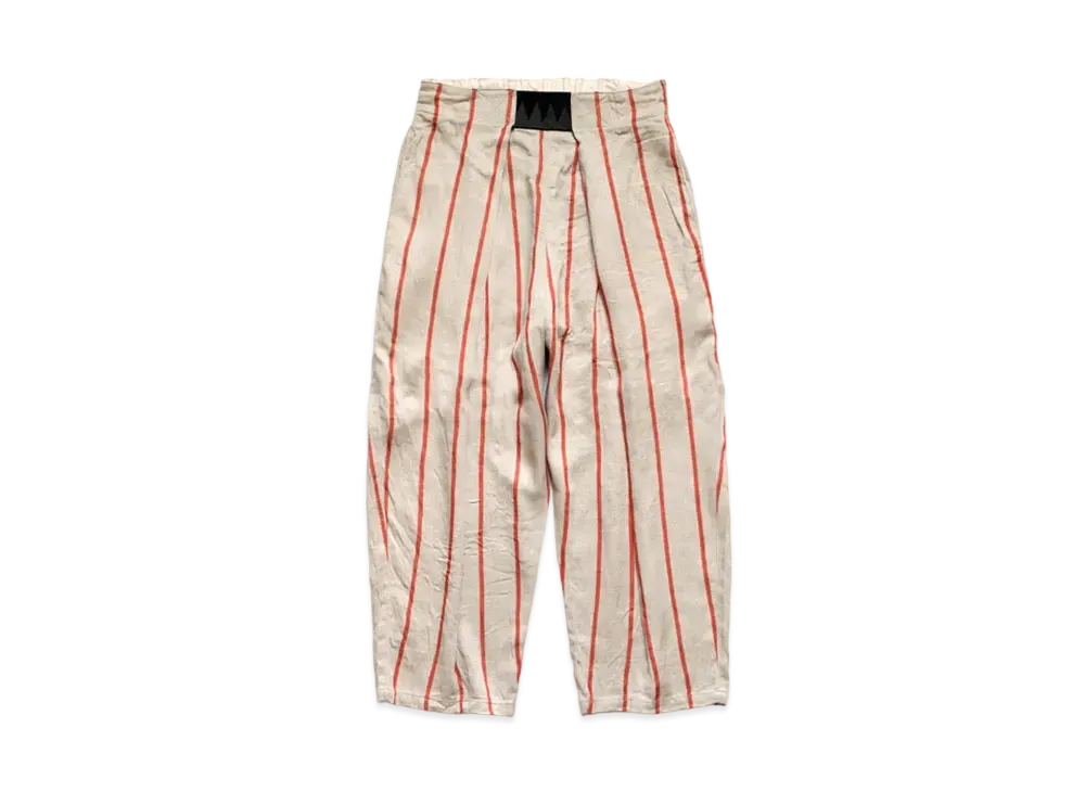 KAPITAL LINEN FILYS STRIPE EASY BEACH PANTS "Quinity"