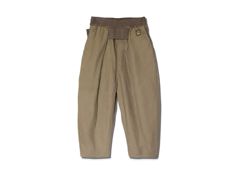 KAPITAL OX SHIMOKITA 7-MINUTE LENGTH PANTS "Beige"