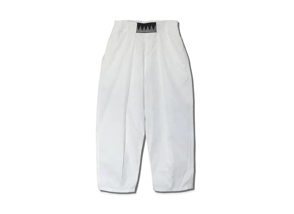 KAPITAL COMBER BARRY EASY BEACH PANTS "White"