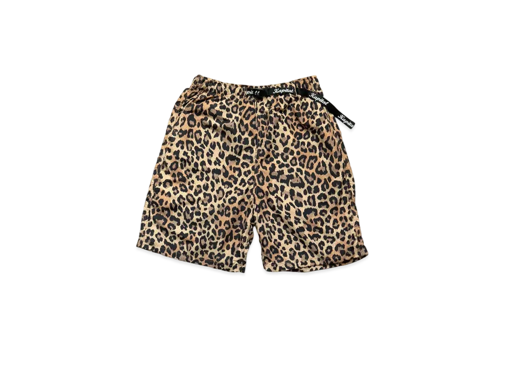 KAPITAL FAST DRY TAFTA REPRECERO EASY SHORT PANTS "Brown"