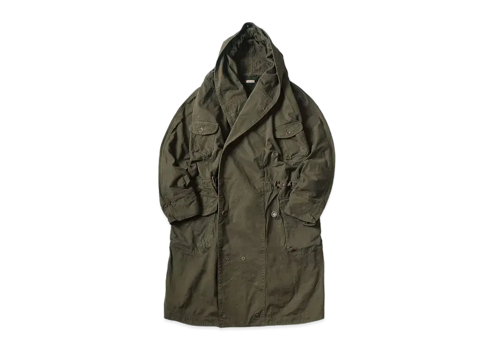 KAPITAL Wig Brushed Thor Ring Coat "khaki"