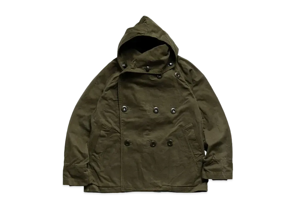 KAPITAL Wig Brushed Tri-P Coat "khaki"
