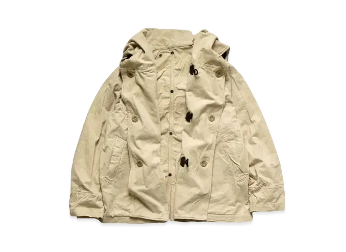 KAPITAL Ripstop Alpine Ring Coat "Yellow"