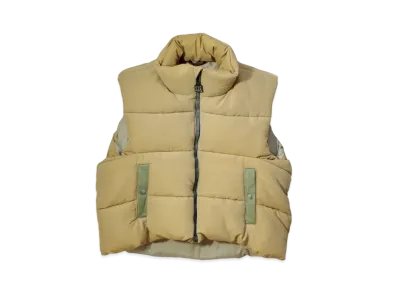 KAPITAL 60/40 Cross Burger-Keel Vest Snow "Beige"