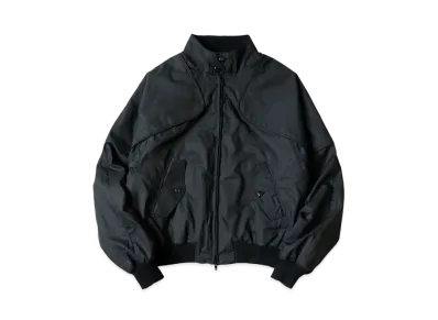 KAPITAL Dry Twill Sham Bomber Golf Jacket "Black"