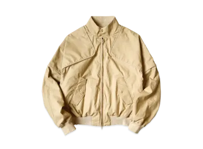 KAPITAL Dry Twill Sham Bomber Golf Jacket "Beige"