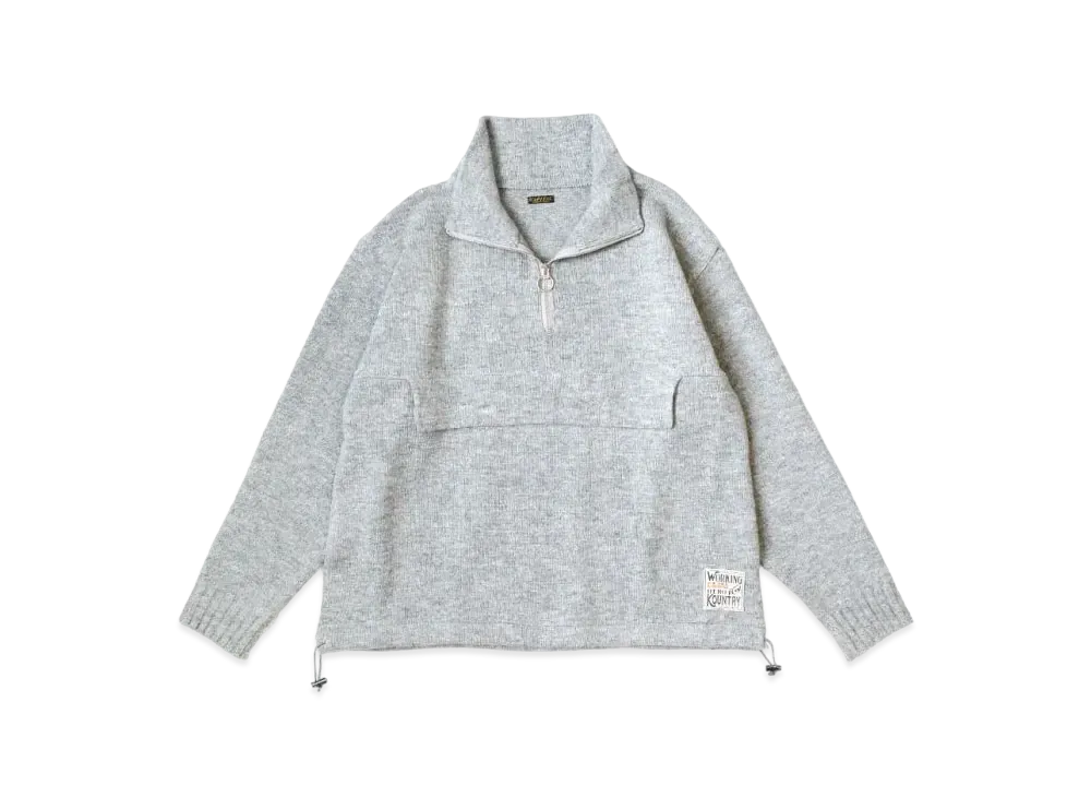 KAPITAL 5G Mohair Half Zip Anorak 