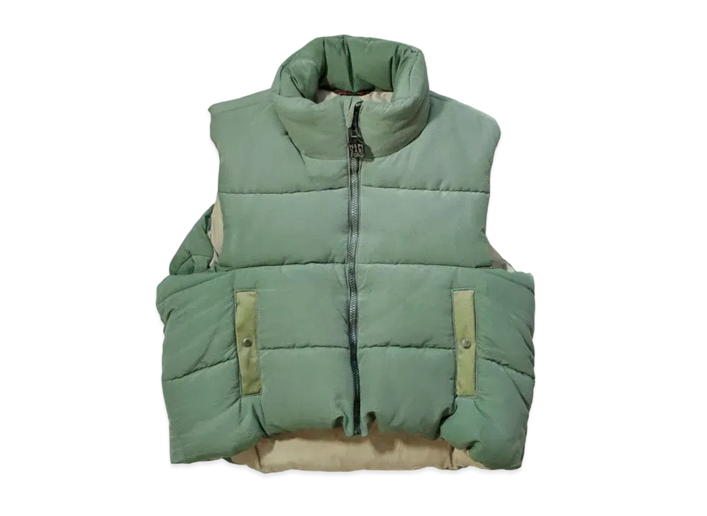 KAPITAL 60/40 Cross Vest Snow Processing "Smoke Green"