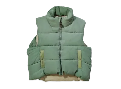 KAPITAL 60/40 Cross Vest Snow Processing "Smoke Green"